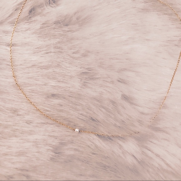 Micro pearl choker - Picture 4 of 6